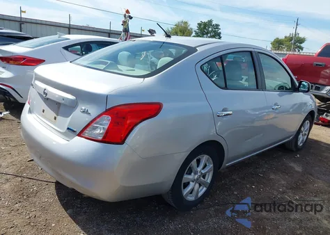 2012 Nissan Versa 1.6 S/1.6 Sl/1.6 Sv z USA, uszkodzony, nr VIN 3N1CN7AP6CL800007